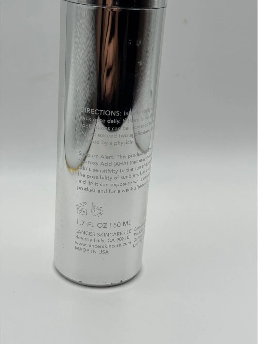 Lancer Retexturizing Treatment with 10% Glycolic Acid 1.7 fl oz
